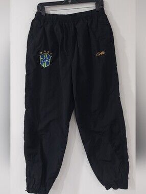 Corteiz Brazil Black Olympic Shuku Pants